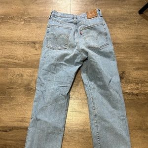 Levi’s ribcage straight ankle